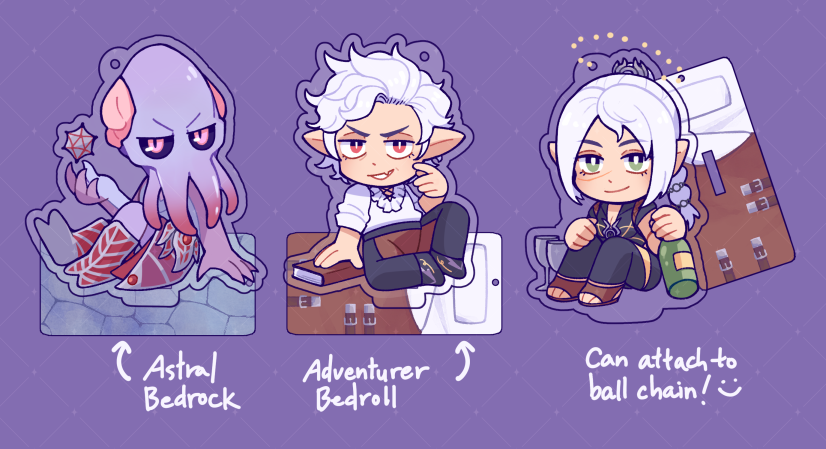 BG3, Keychain Charms