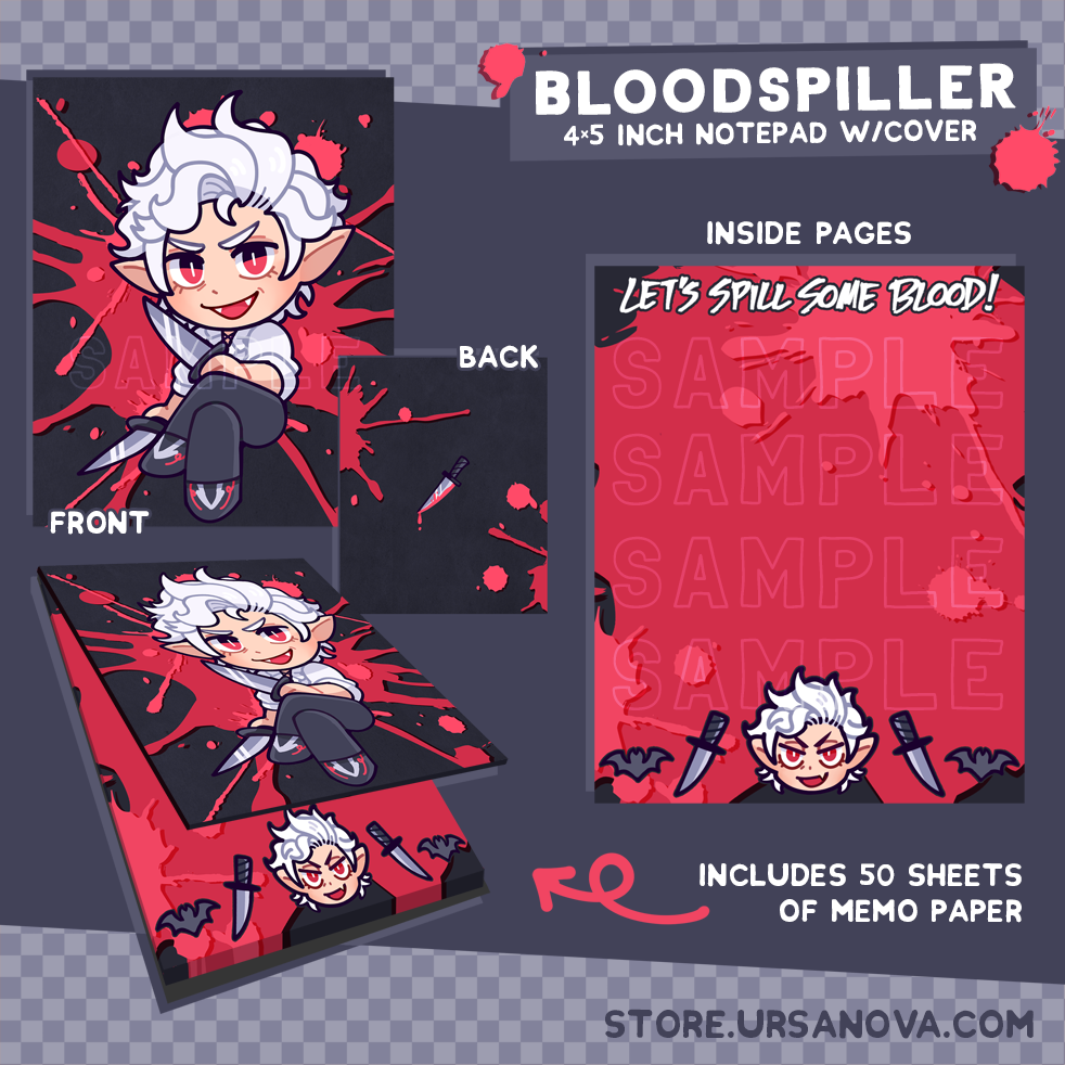 [BG3] Bloodspiller Memo Pad