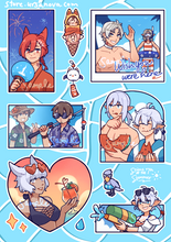 Load image into Gallery viewer, [FFXIV] Scion Summer Sticker Sheet
