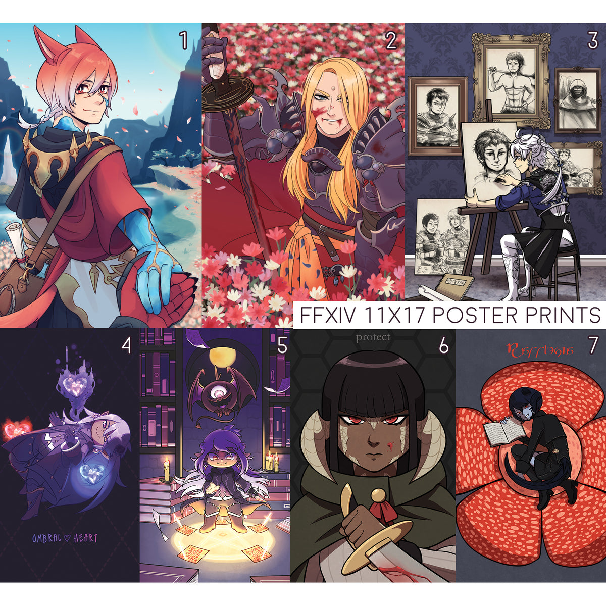 FFXIV] Poster Prints – ursanova