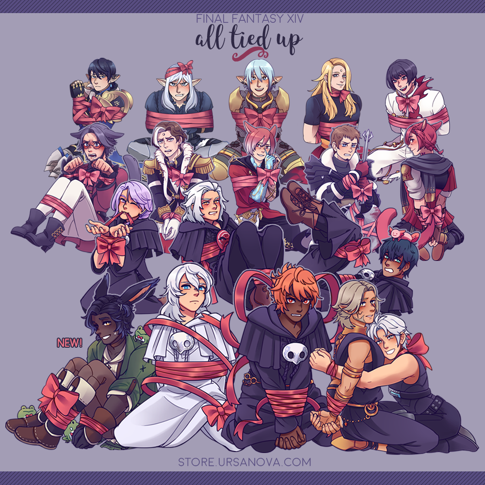 [FFXIV] All Tied Up Charms