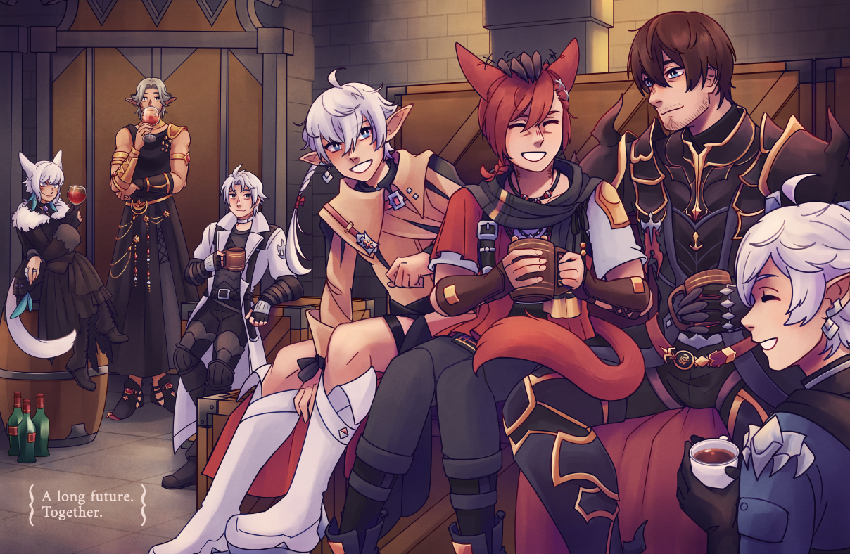 [FFXIV] Welcome Party Poster Print