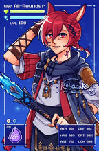 Load image into Gallery viewer, [FFXIV] RPG G'raha Print

