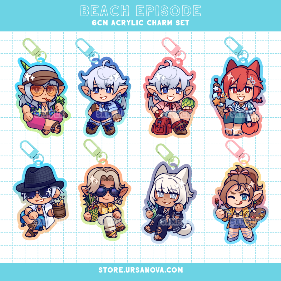 [FFXIV] Beach Episode Trust Charms