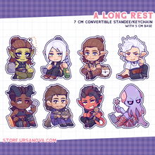 Load image into Gallery viewer, [BG3] A Long Rest Acrylic Standee Charms
