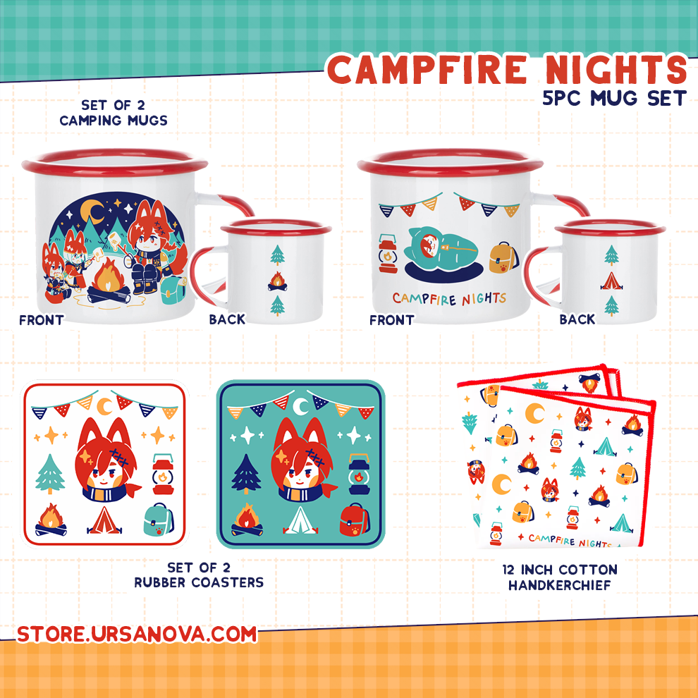 [FFXIV] Campfire Nights Mug Set
