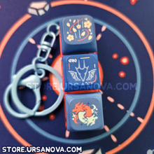 Load image into Gallery viewer, [FFXIV] DRG Keycap Keychain
