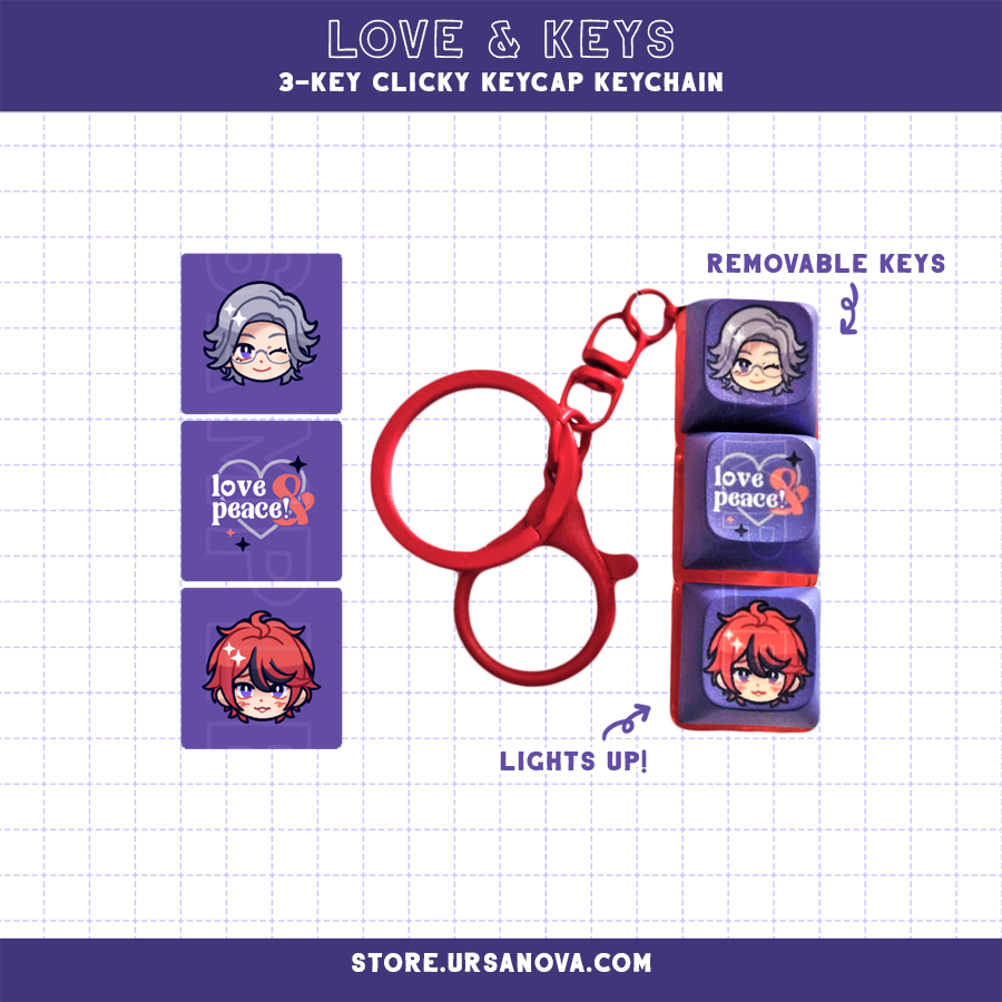 [THL] Eitaku Keycap Keychain