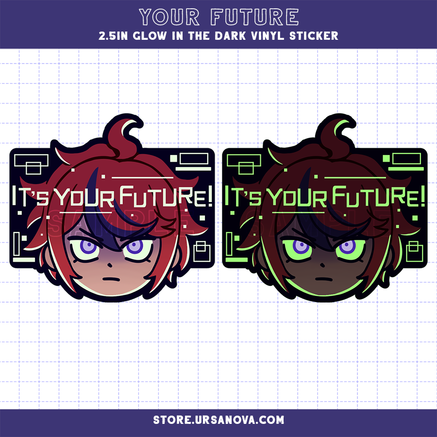 [THL] Takumi Glow in the Dark Sticker