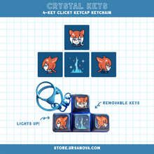 Load image into Gallery viewer, [FFXIV] G&#39;raha Keycap Keychain
