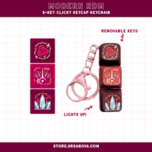 Load image into Gallery viewer, [FFXIV] RDM Keycap Keychain
