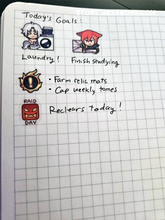 Load image into Gallery viewer, [FFXIV] Scion Daily Life Planner Stickers
