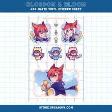 Load image into Gallery viewer, [FFXIV] Blossom &amp; Bloom Sticker Sheet
