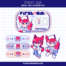 Load image into Gallery viewer, [FFXIV] First Aid Sticker Tin
