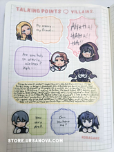 Load image into Gallery viewer, [FFXIV] Talking Points Sticker Sheets
