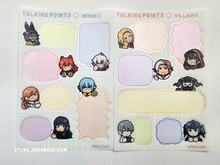 Load image into Gallery viewer, [FFXIV] Talking Points Sticker Sheets
