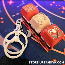 Load image into Gallery viewer, [FFXIV] WHM Keycap Keychain
