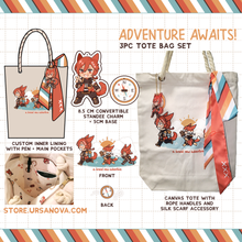 Load image into Gallery viewer, [FFXIV] Adventure Awaits! Tote Bag Set
