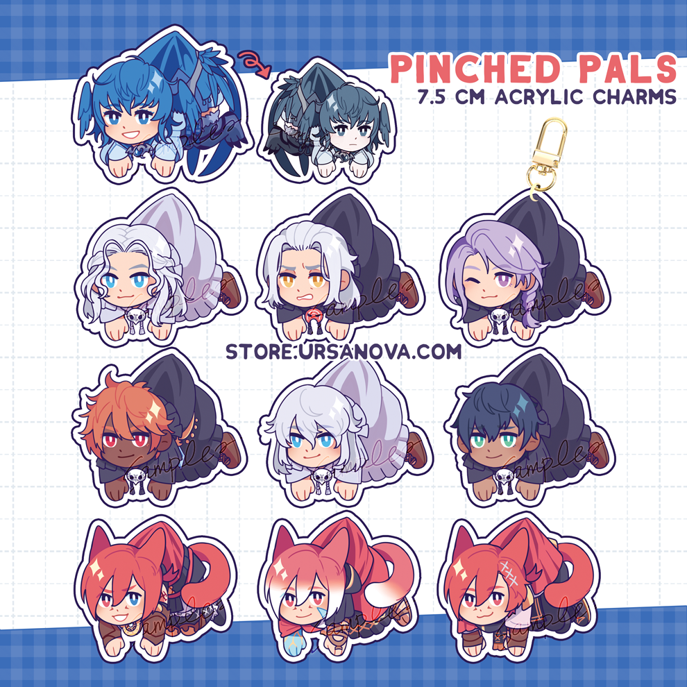 [FFXIV] Pinched Pals Charms