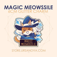 Load image into Gallery viewer, [D&amp;D] Magic Meowssile Glitter Charm
