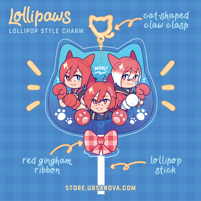 [FFXIV] Lollipaws Lollipop Style Charm